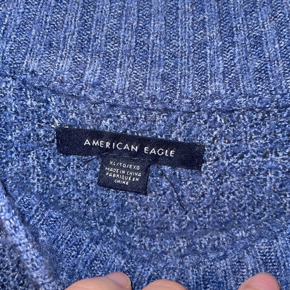 Oversized American Eagle Knit Sweater - Picture 2 of 4